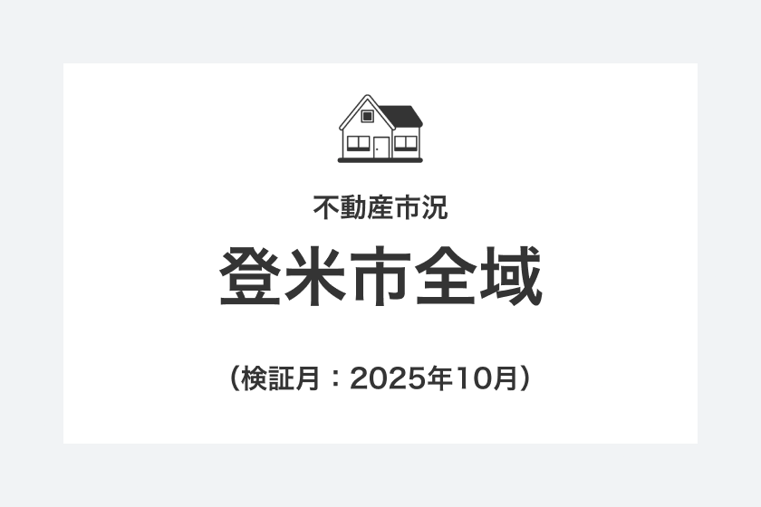 不動産市況：登米市全域