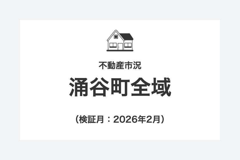 不動産市況：涌谷町全域