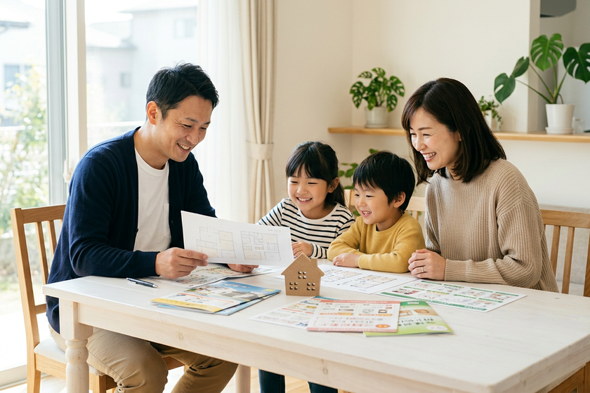 購入事例：家族みんなで住めるお家を探しています。